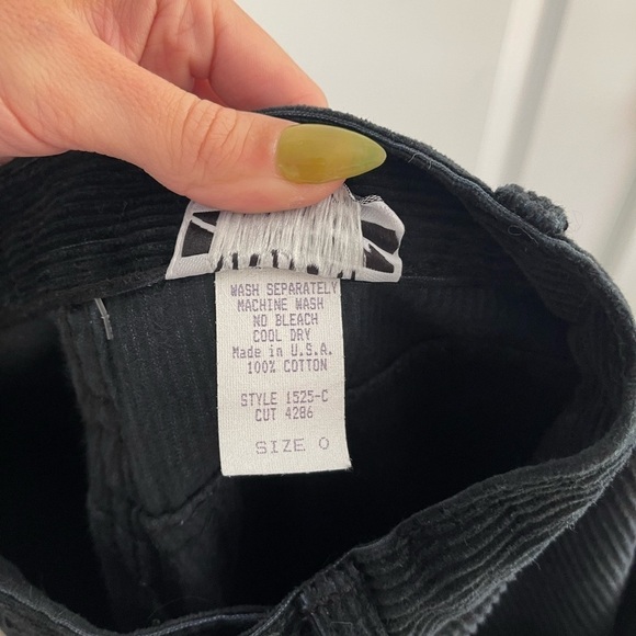 Vintage Deadstock MDM Designs Corduroy Pant Black - 0 - Picture 6 of 6